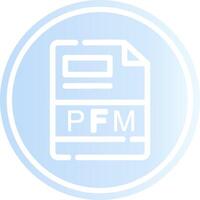 pfm kreativ Symbol Design vektor