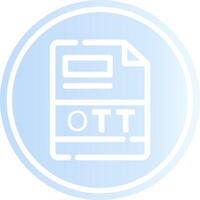 ott kreativ Symbol Design vektor