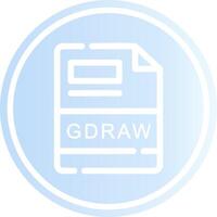 gdraw kreativ ikon design vektor