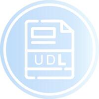 udl kreativ Symbol Design vektor