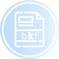 bkf kreativ Symbol Design vektor