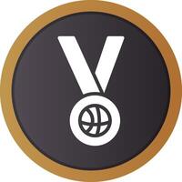 Medaille kreatives Icon-Design vektor