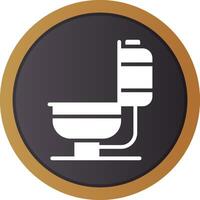 Toilette kreatives Icon-Design vektor