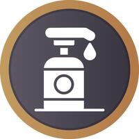 Shampoo kreatives Icon-Design vektor