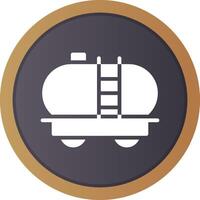 Tank kreatives Icon-Design vektor