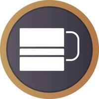 Tasse kreatives Icon-Design vektor