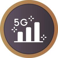 5g kreativ ikon design vektor