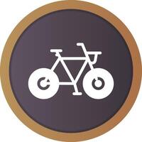 Fahrrad kreatives Icon-Design vektor