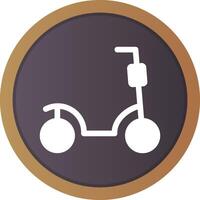 Scooter kreatives Icon-Design vektor