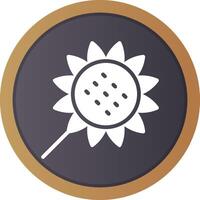 Sonnenblume kreatives Icon-Design vektor