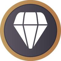 Diamant kreatives Icon-Design vektor