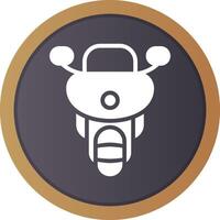 motorcykel kreativ ikon design vektor