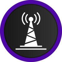 radio torn kreativ ikon design vektor