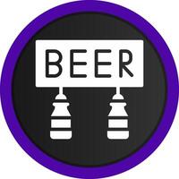 Biere kreativ Symbol Design vektor