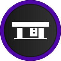 Tabelle kreatives Icon-Design vektor