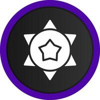 Sheriff kreatives Icon-Design vektor