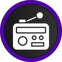 Radio kreatives Icon-Design vektor