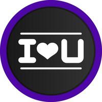 liebe kreatives Icon-Design vektor