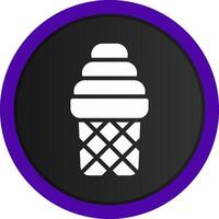 Eis kreatives Icon-Design vektor