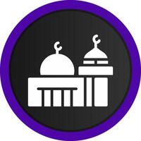 Moschee kreatives Icon-Design vektor