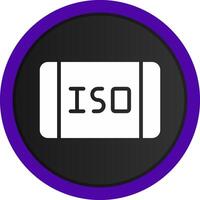 iso kreatives Icon-Design vektor