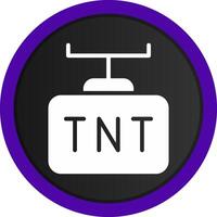 tnt kreatives Icon-Design vektor