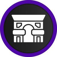 Arc de Triomphe kreatives Icon-Design vektor