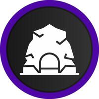 Tunnel kreatives Icon-Design vektor