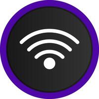 Wifi kreatives Icon-Design vektor