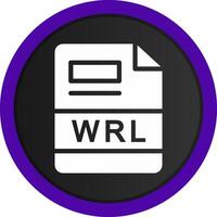 Wrl kreativ Symbol Design vektor