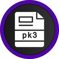 pk3 kreativ Symbol Design vektor