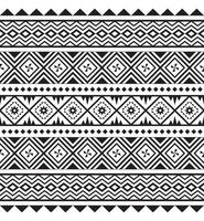 afrikansk amerikan mönster aztec etnisk sömlös geometrisk design för tyg, tapet, kort mall, omslag papper, matta, textil, omslag vektor