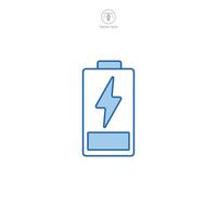 Batterie Symbol Symbol Vektor Illustration isoliert auf Weiß Hintergrund