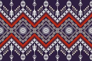 ethnisch Zahl aztekisch Stickerei Stil.geometrisch Ikat orientalisch traditionell Kunst Musterdesign zum ethnisch Hintergrund, Hintergrund, Mode, Kleidung, Verpackung, Stoff, Element, Sarong, Grafik, Vektor Illustration.