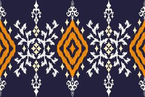 ethnisch Zahl aztekisch Stickerei Stil.geometrisch Ikat orientalisch traditionell Kunst Musterdesign zum ethnisch Hintergrund, Hintergrund, Mode, Kleidung, Verpackung, Stoff, Element, Sarong, Grafik, Vektor Illustration.