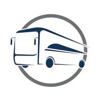 modern Bus Logos und Symbole Illustration von Öffentlichkeit Transport Design vektor