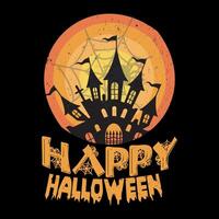 Halloween-T-Shirt-Design vektor