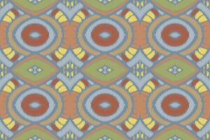 ikat mönster i tribal. geometriska etniska traditionella. mexikansk randig stil. design för bakgrund, tapeter, vektorillustration, tyg, kläder, batik, matta, broderi. vektor