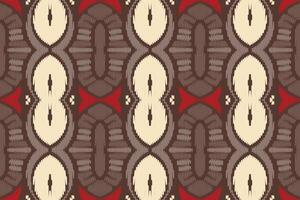 ikat mönster i tribal. geometriska etniska traditionella. mexikansk randig stil. design för bakgrund, tapeter, vektorillustration, tyg, kläder, batik, matta, broderi. vektor