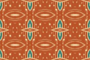 ikat abstrakt geometrisk broderi etniska mönster design. Aztec tyg matta mandala prydnad chevron textil dekoration tapeter. tribal boho infödda etniska kalkon traditionell vektor bakgrund