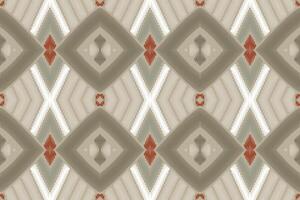 etnisk ikat sömlös mönster i stam. amerikansk, mexikansk stil. aztec geometrisk prydnad skriva ut. vektor