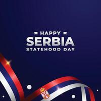 serbia statsskap dag design illustration samling vektor