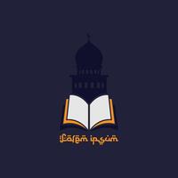 quran logotyp vektor