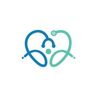 gesund medizinisch Logo Vektor