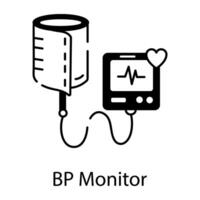 Gesundheitswesen Bedienung linear Symbol vektor