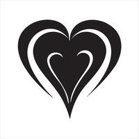 hjärta tatuering design lågor och brand, hjärta och kärlek symboler, gotik tatueringar och skriva ut mallar vektor