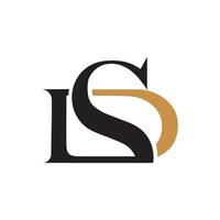 Initiale Brief ds Logo oder sd Logo Vektor Design Vorlage