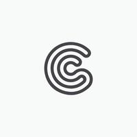 cs und sc kreativ Initiale basierend Brief Symbol Logo Vektor Designs