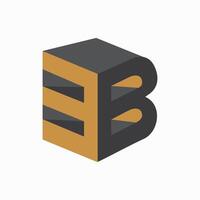 Initiale Brief eb Logo oder Sein Logo Vektor Design Vorlage