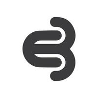 Initiale Brief eb Logo oder Sein Logo Vektor Design Vorlage
